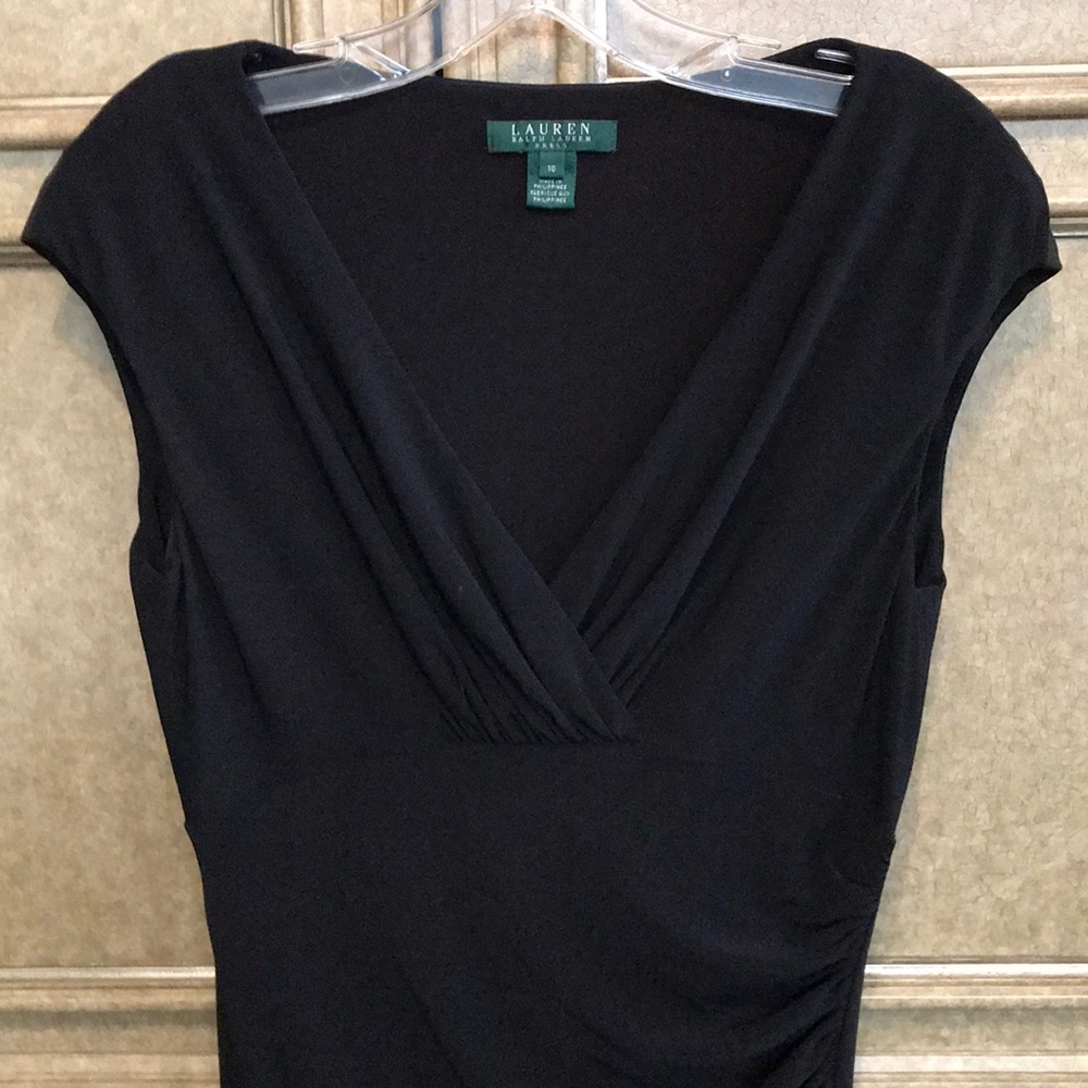LAUREN RALPH LAUREN BLACK DRESS - Picture 4 of 7